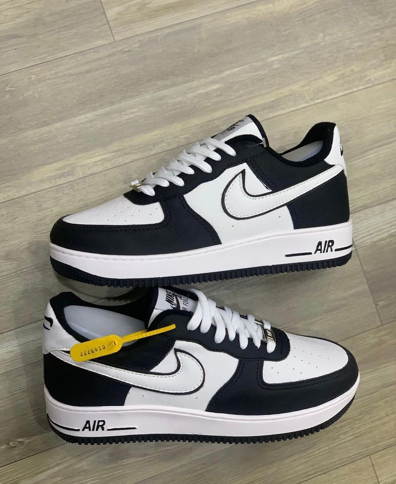 Nike air force preto e branco best sale